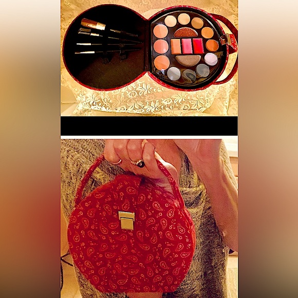 🎨PAISLEY PILLBOX PURSE LIP, CHEEK & EYESHADOW 🎨 - Picture 2 of 10